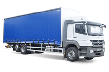 Car Hire Farnworth - 26 Tonne Curtain Side Truck - Truck hire Farnworth