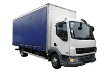 Car Hire Farnworth - 7.5 Tonne Curtain Side Truck - Truck hire Farnworth